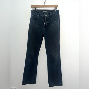 ALEXA CHUNG FOR AG Button Fly Jeans Size 28